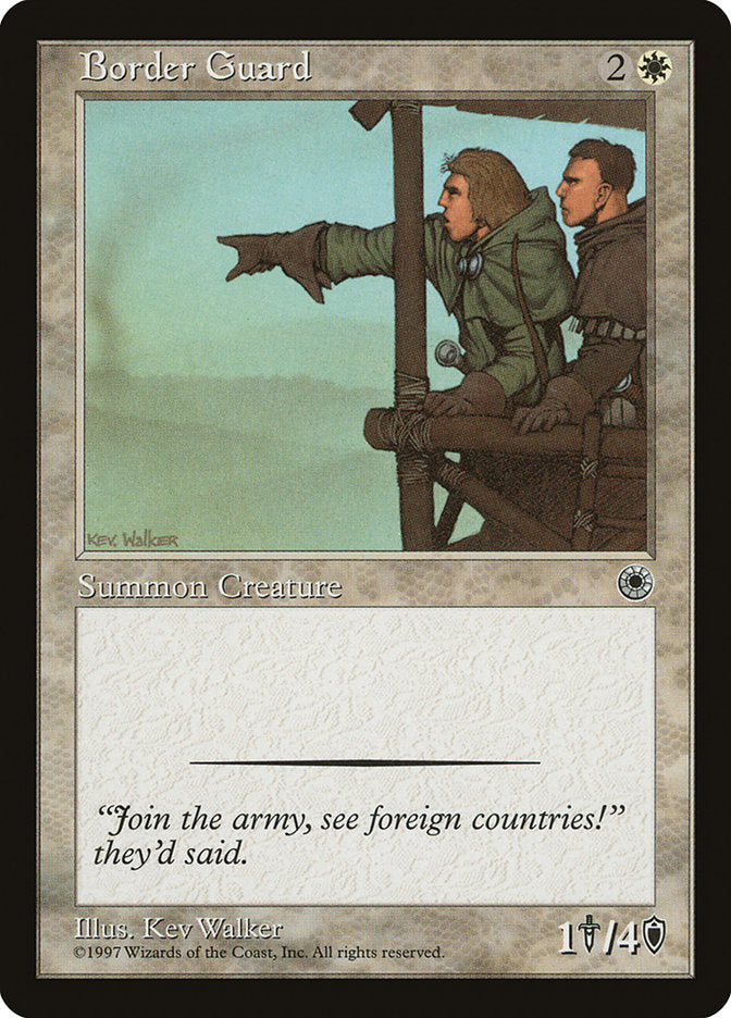 Border Guard [Portal] | Webway Games