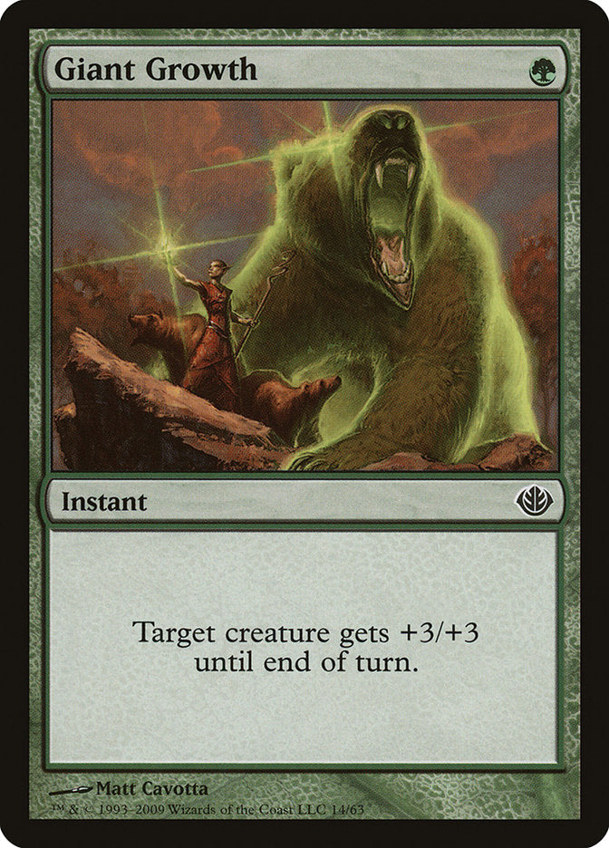 Giant Growth [Duel Decks: Garruk vs. Liliana] | Webway Games