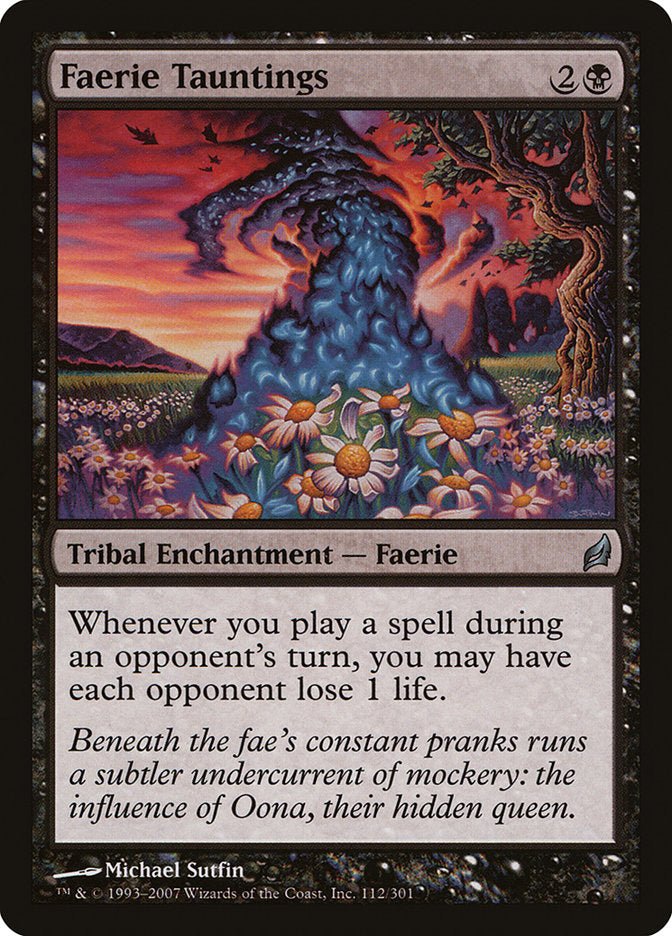 Faerie Tauntings [Lorwyn] | Webway Games