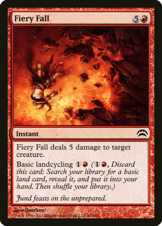 Fiery Fall [Planechase 2012] | Webway Games