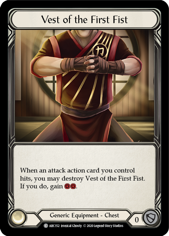 Vest of the First Fist [ARC152] Unlimited Normal | Webway Games