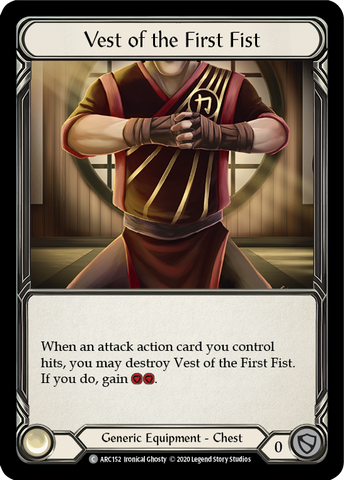 Vest of the First Fist [ARC152] Unlimited Normal