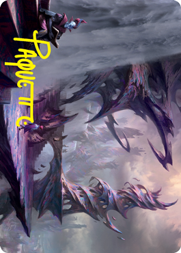 Prismari Campus Art Card (Gold-Stamped Signature) [Strixhaven: School of Mages Art Series] | Webway Games