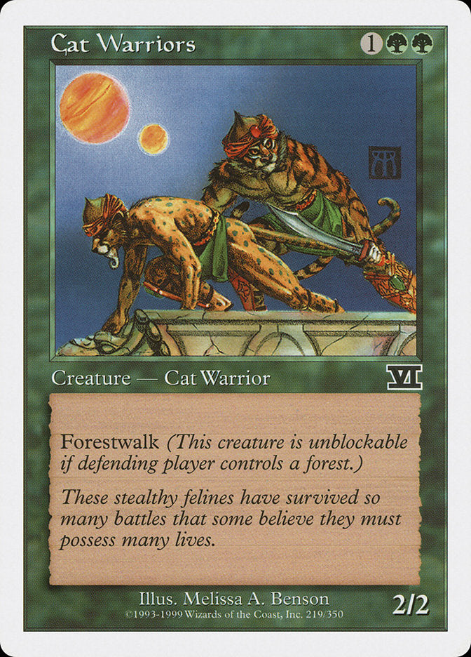 Cat Warriors [Classic Sixth Edition] | Webway Games