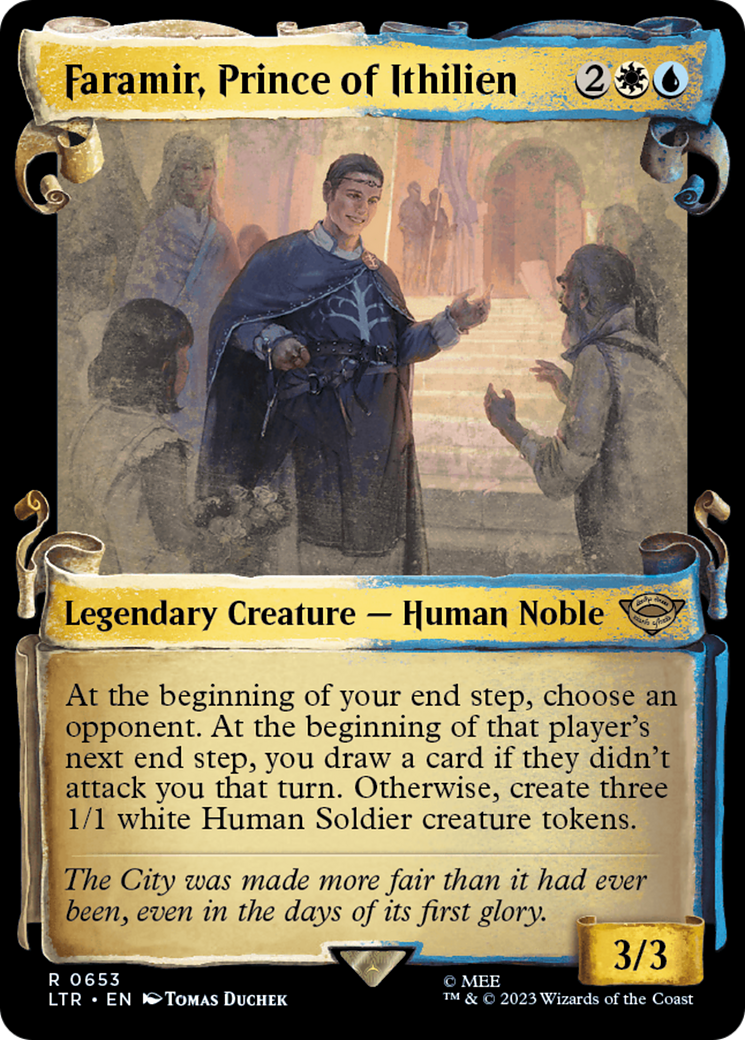 Faramir, Prince of Ithilien [The Lord of the Rings: Tales of Middle-Earth Showcase Scrolls] | Webway Games