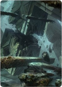 Swamp 3 Art Card [Zendikar Rising Art Series] | Webway Games