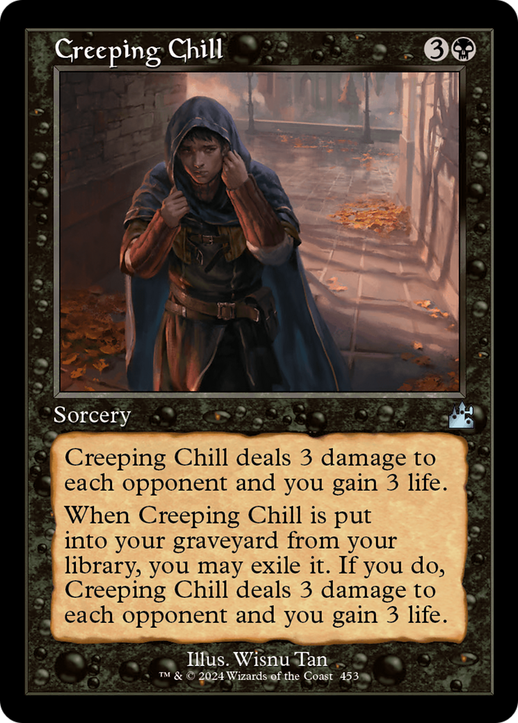 Creeping Chill (Retro Frame) [Ravnica Remastered] | Webway Games