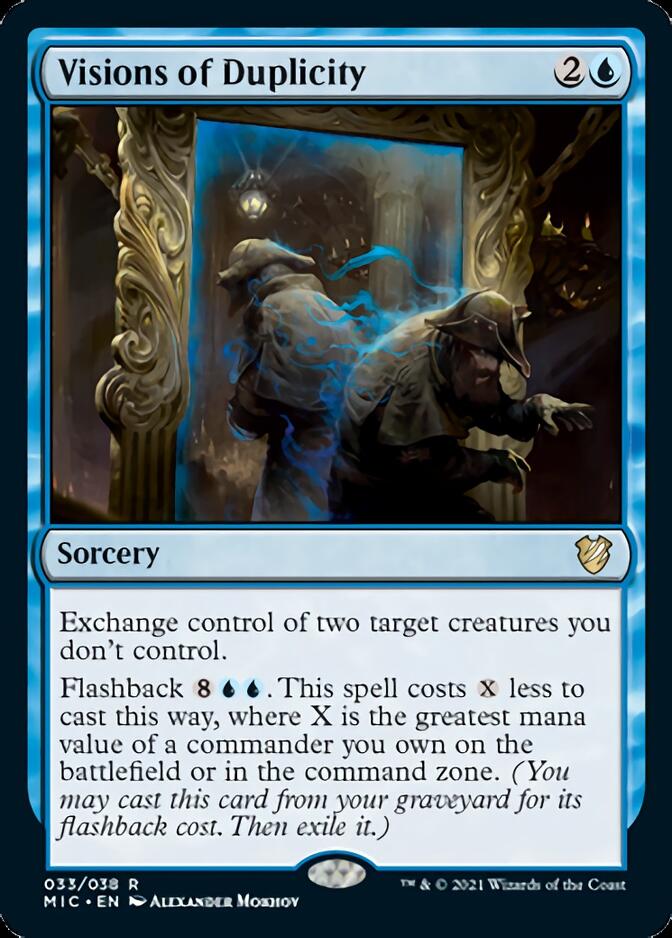 Visions of Duplicity [Innistrad: Midnight Hunt Commander] | Webway Games