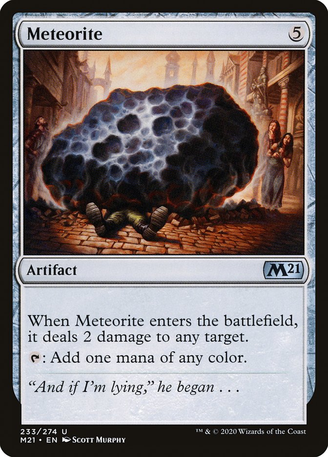 Meteorite [Core Set 2021] | Webway Games