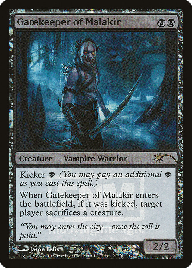 Gatekeeper of Malakir [Friday Night Magic 2010] | Webway Games