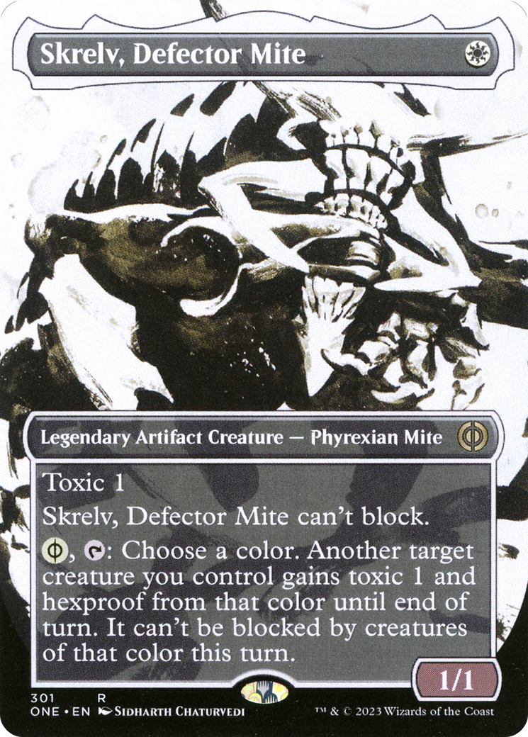 Skrelv, Defector Mite (Borderless Ichor) [Phyrexia: All Will Be One] | Webway Games