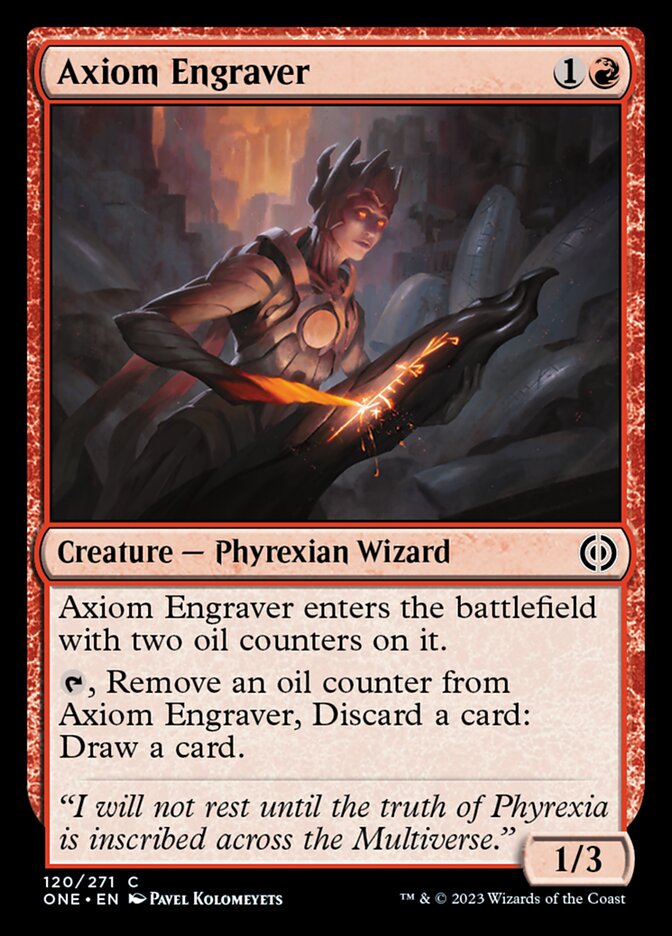 Axiom Engraver [Phyrexia: All Will Be One] | Webway Games