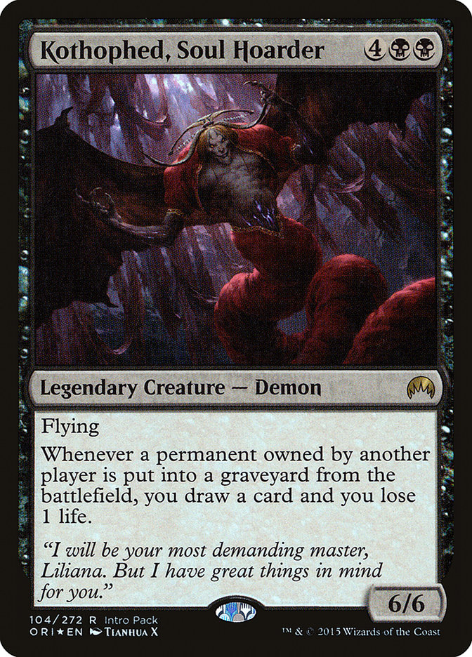Kothophed, Soul Hoarder [Magic Origins Promos] | Webway Games