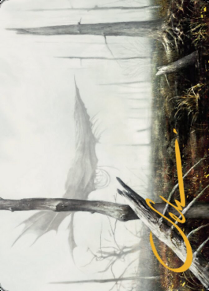 Swamp Art Card (Gold-Stamped Signature) [Dominaria United Art Series] | Webway Games