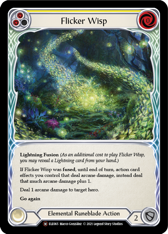 Flicker Wisp [U-ELE065] Unlimited Normal | Webway Games