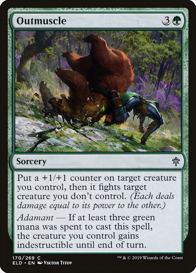 Outmuscle [Throne of Eldraine] | Webway Games
