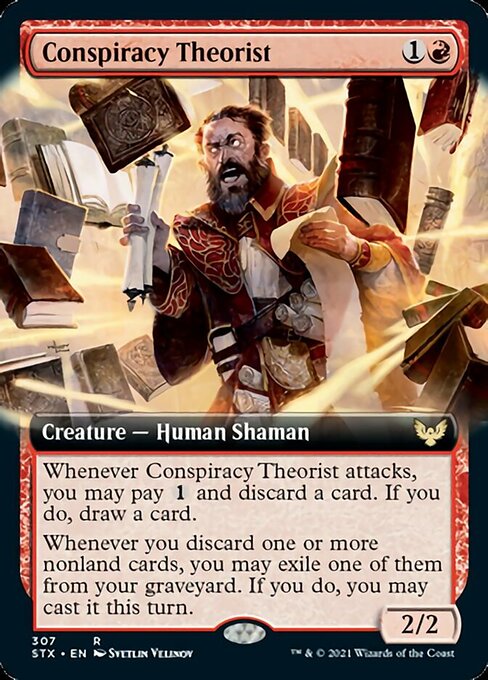 Conspiracy Theorist (Extended) [Strixhaven: School of Mages] | Webway Games