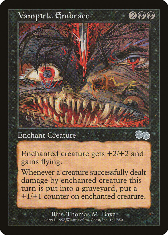 Vampiric Embrace [Urza's Saga] | Webway Games