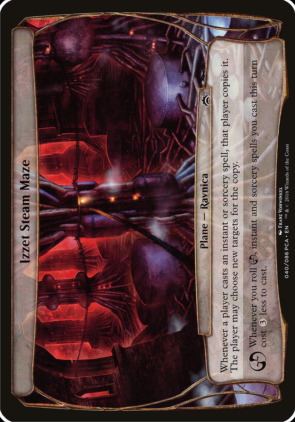 Izzet Steam Maze [Planechase Anthology Planes] | Webway Games