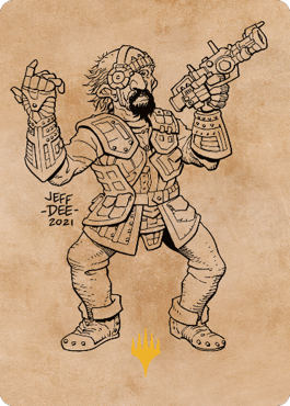 Jan Jansen, Chaos Crafter Art Card (Gold-Stamped) [Commander Legends: Battle for Baldur's Gate Art Series] | Webway Games