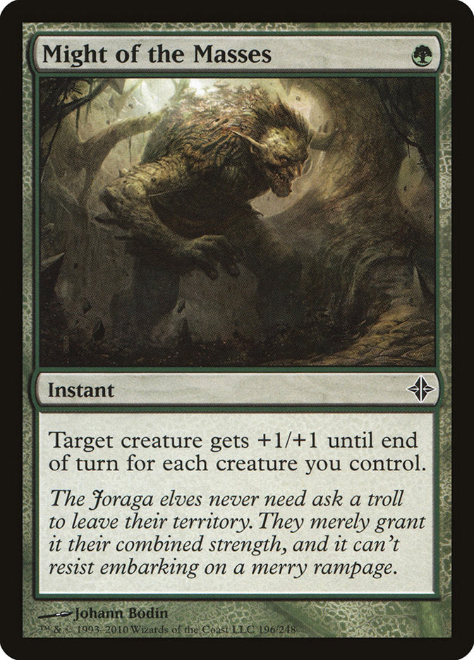 Might of the Masses [Rise of the Eldrazi] | Webway Games