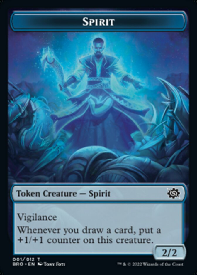 Spirit Token [The Brothers' War Tokens] | Webway Games