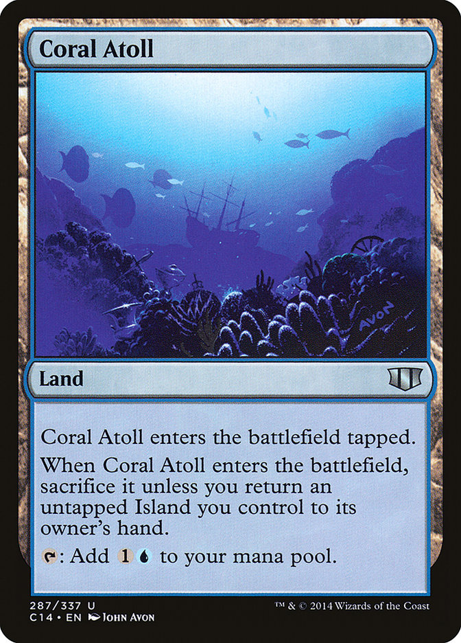 Coral Atoll [Commander 2014] | Webway Games