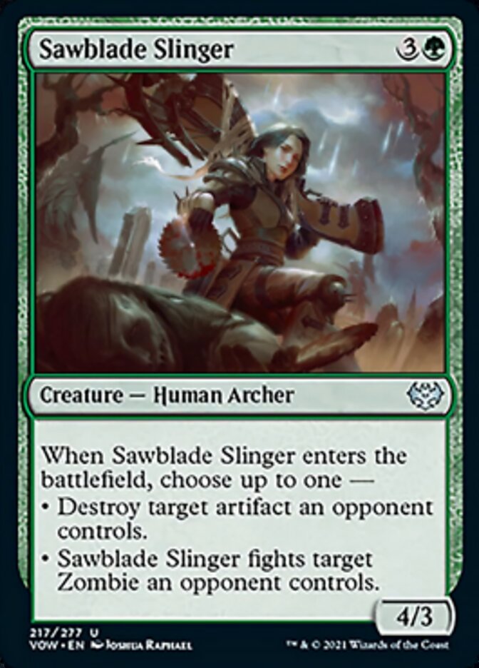 Sawblade Slinger [Innistrad: Crimson Vow] | Webway Games