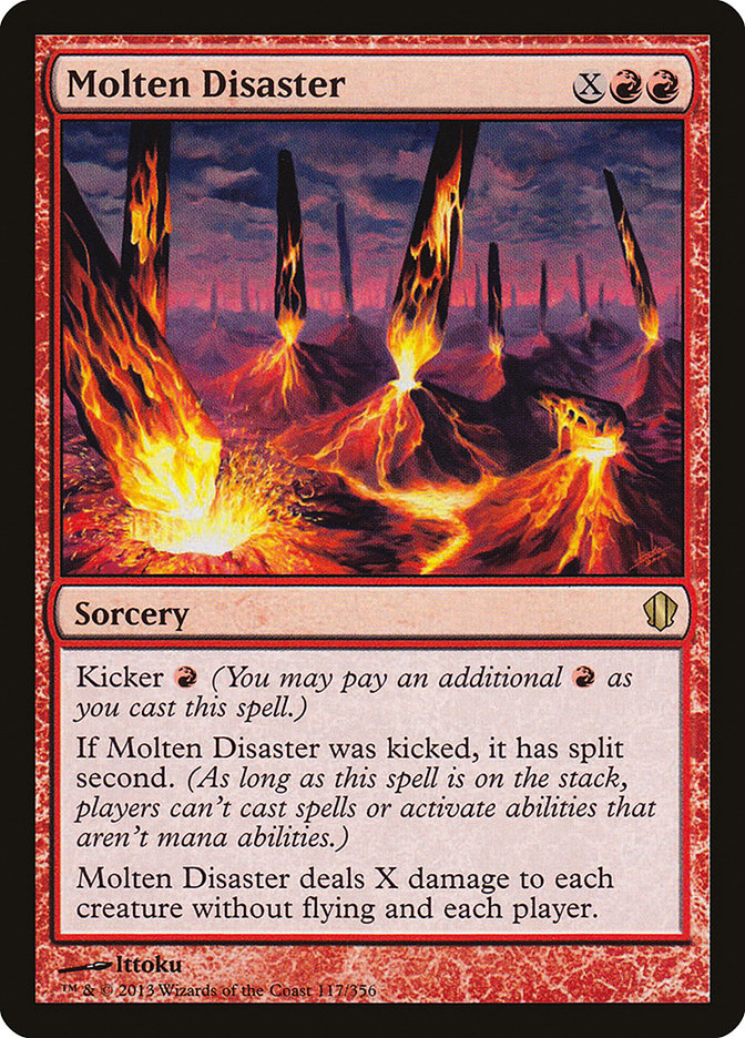 Molten Disaster [Commander 2013] | Webway Games