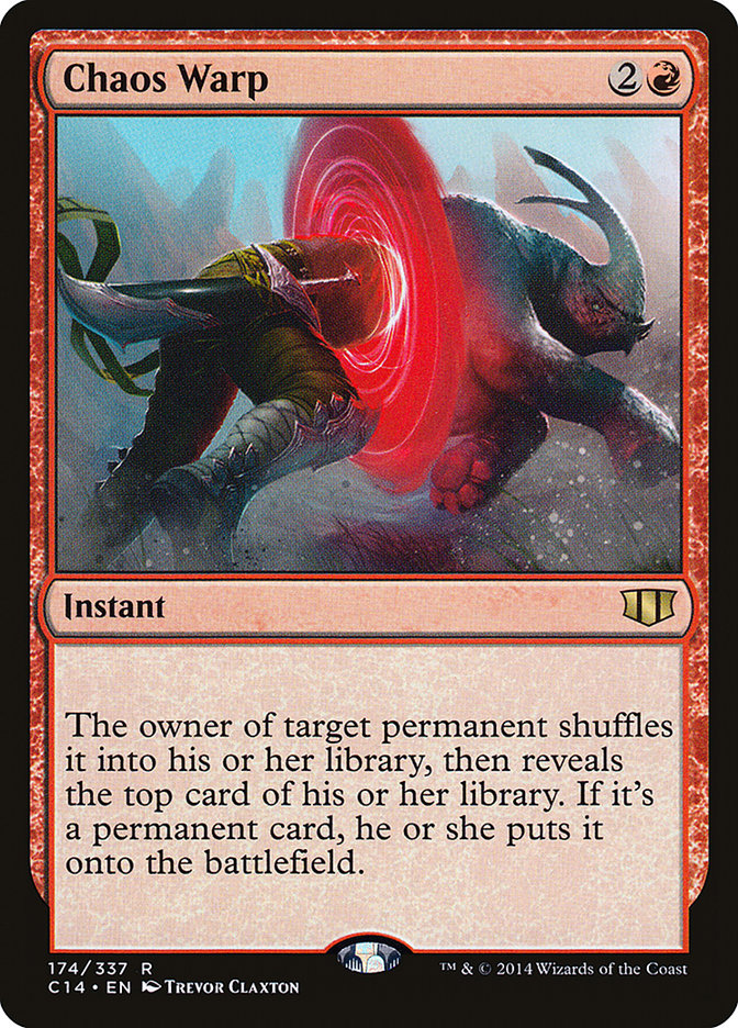 Chaos Warp [Commander 2014] | Webway Games