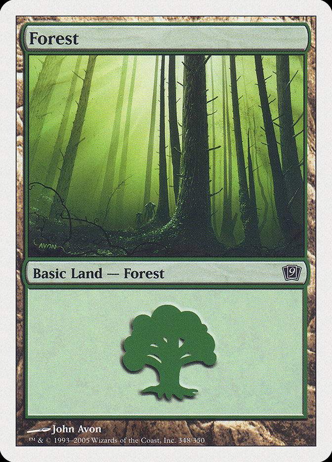 Forest (#348) [Ninth Edition] | Webway Games