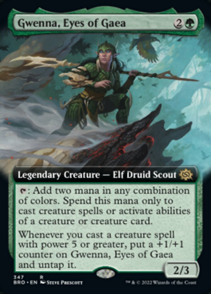 Gwenna, Eyes of Gaea (Extended Art) [The Brothers' War] | Webway Games