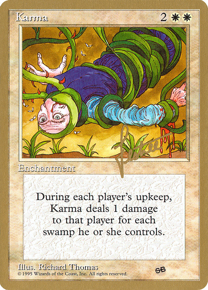 Karma (Bertrand Lestree) (SB) [Pro Tour Collector Set] | Webway Games