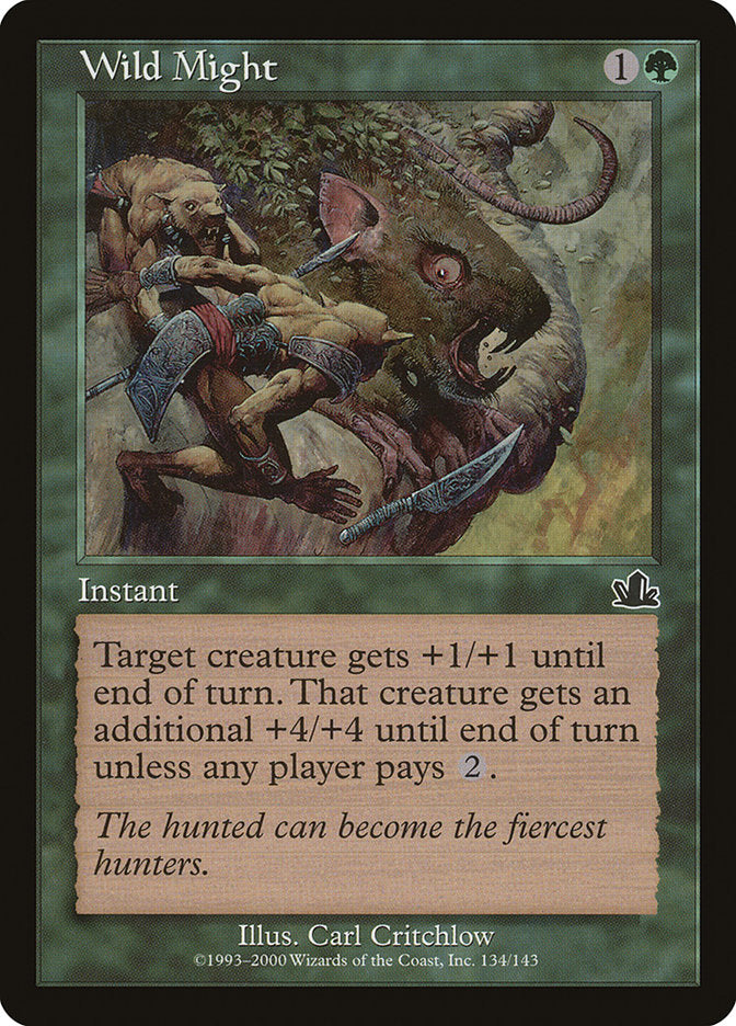 Wild Might [Prophecy] | Webway Games