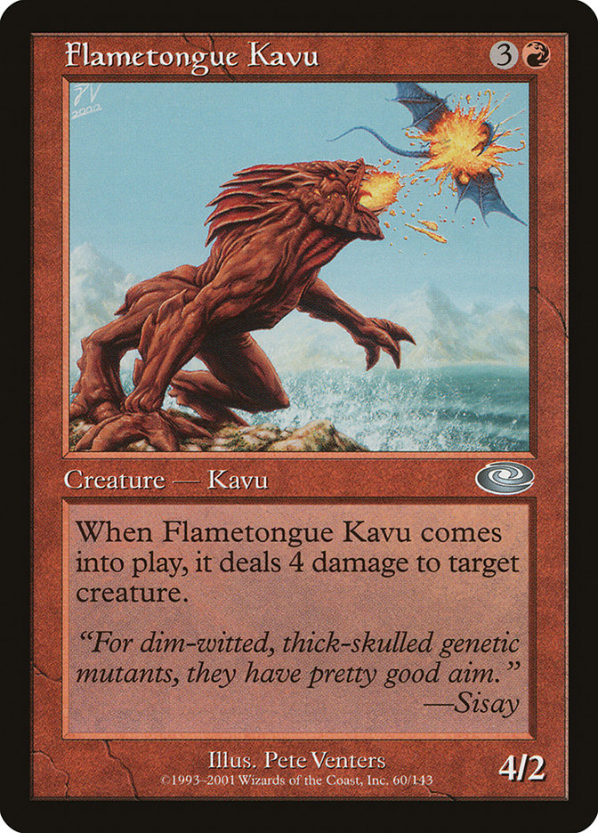 Flametongue Kavu [Planeshift] | Webway Games