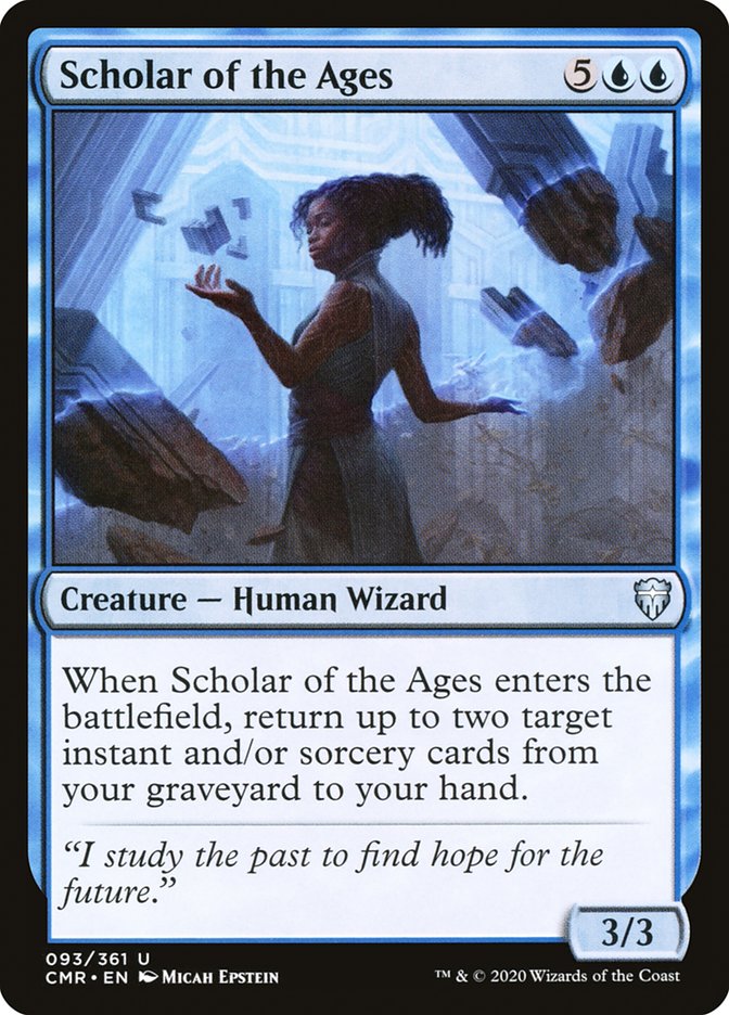 Scholar of the Ages [Commander Legends] | Webway Games