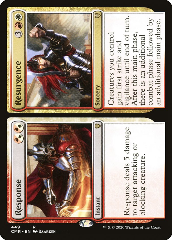 Response // Resurgence [Commander Legends] | Webway Games