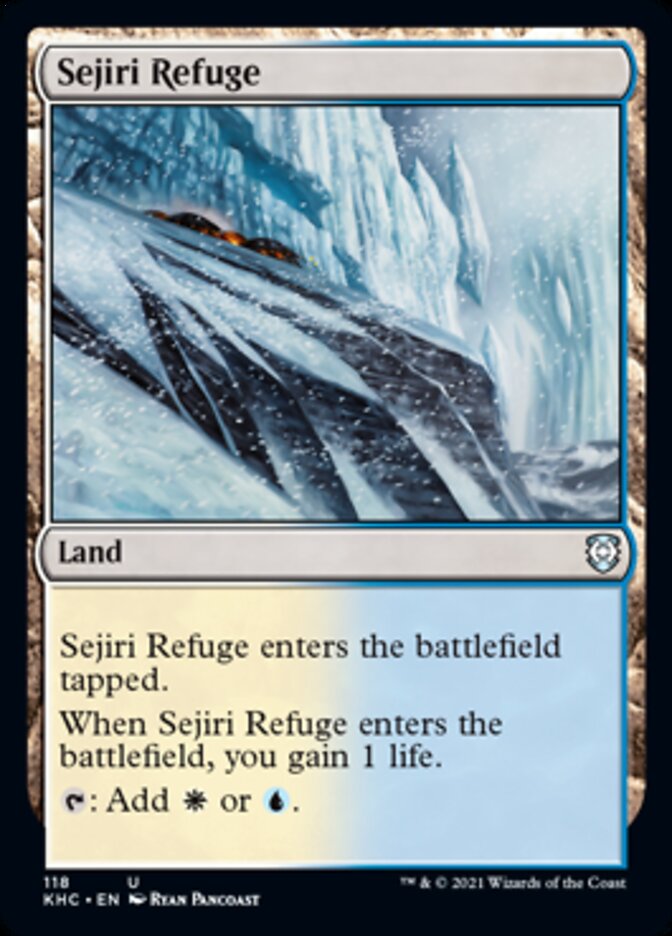 Sejiri Refuge [Kaldheim Commander] | Webway Games