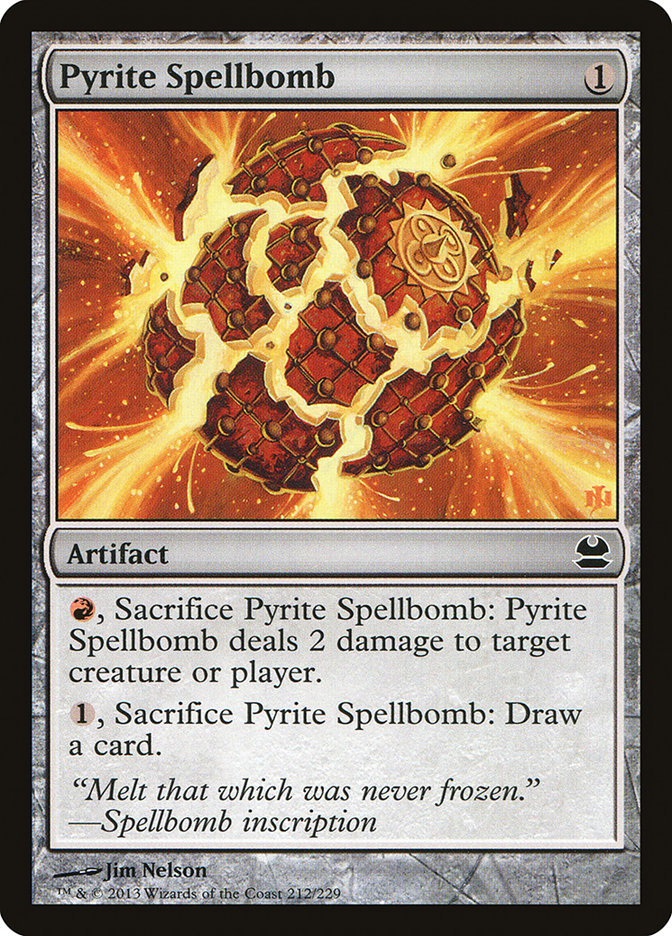 Pyrite Spellbomb [Modern Masters] | Webway Games