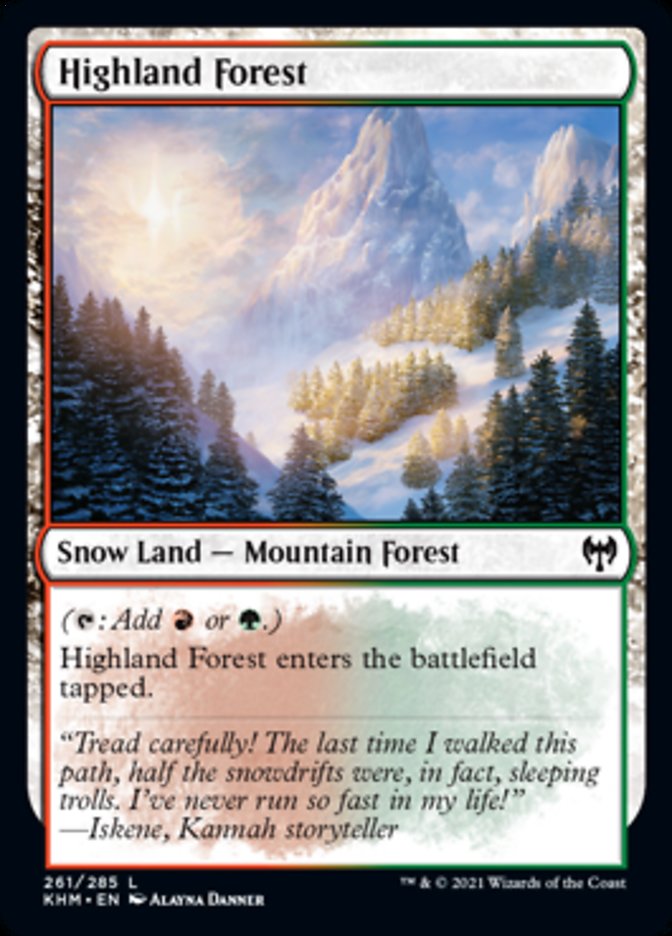 Highland Forest [Kaldheim] | Webway Games