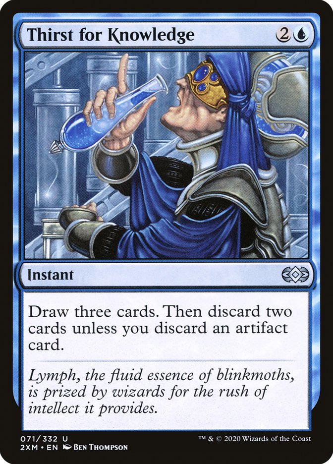 Thirst for Knowledge [Double Masters] | Webway Games