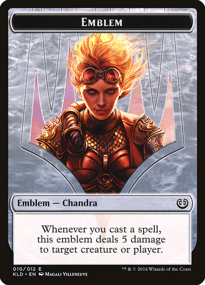 Chandra, Torch of Defiance Emblem [Kaladesh Tokens] | Webway Games