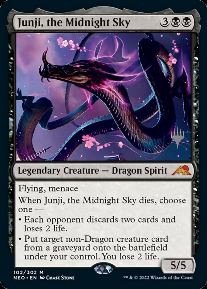 Junji, the Midnight Sky (Promo Pack) [Kamigawa: Neon Dynasty Promos] | Webway Games