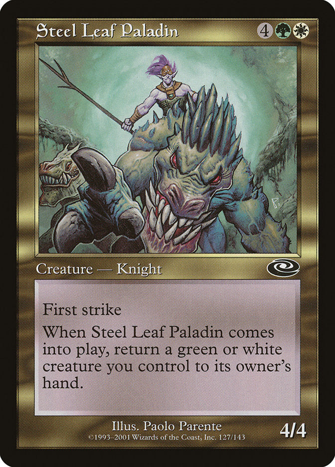 Steel Leaf Paladin [Planeshift] | Webway Games