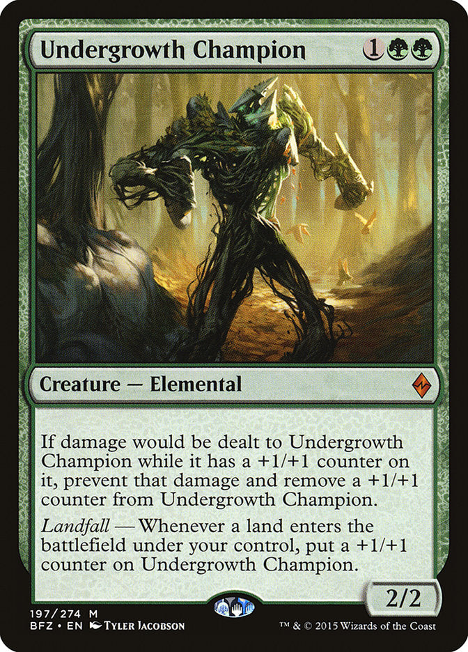 Undergrowth Champion [Battle for Zendikar] | Webway Games
