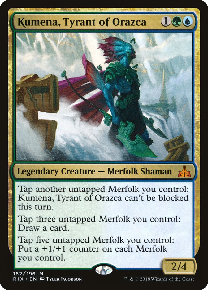 Kumena, Tyrant of Orazca [Rivals of Ixalan] | Webway Games