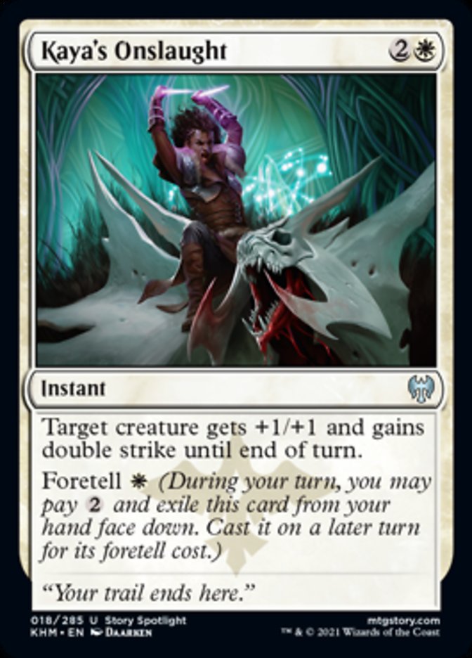 Kaya's Onslaught [Kaldheim] | Webway Games