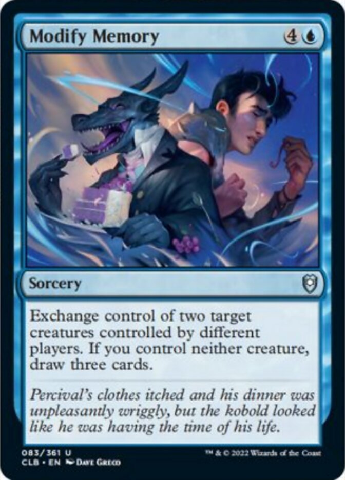 Modify Memory [Commander Legends: Battle for Baldur's Gate] | Webway Games