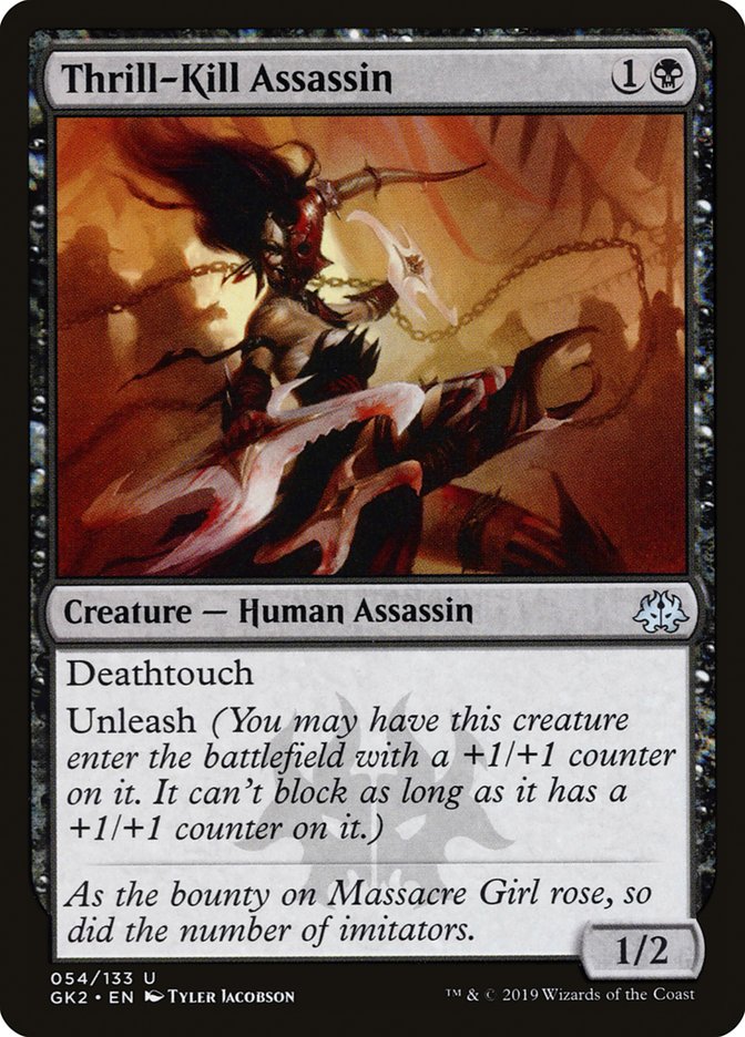 Thrill-Kill Assassin [Ravnica Allegiance Guild Kit] | Webway Games