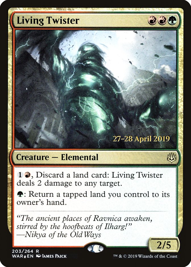 Living Twister  [War of the Spark Prerelease Promos] | Webway Games